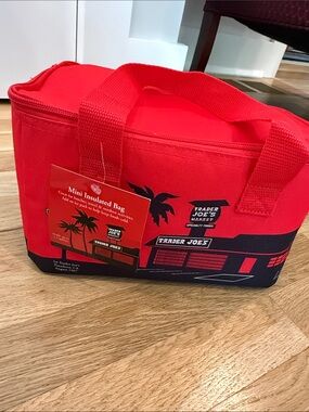 Red Mini Insulated Tote